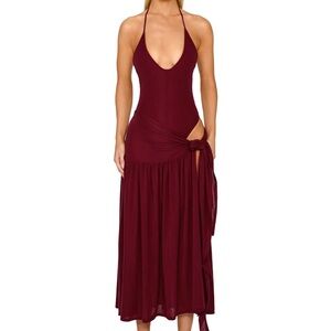CouCoo Atacama Knit Dress - Chianti